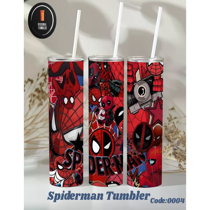Spiderman Tumbler Stainless Steel 20Oz