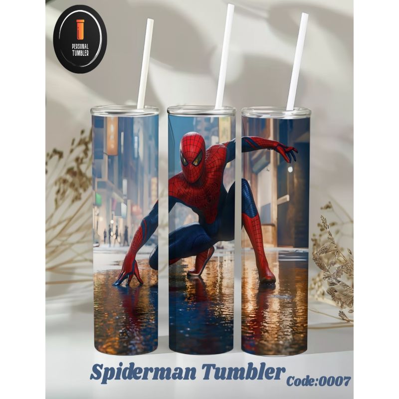 Spiderman Tumbler Stainless Steel 20Oz