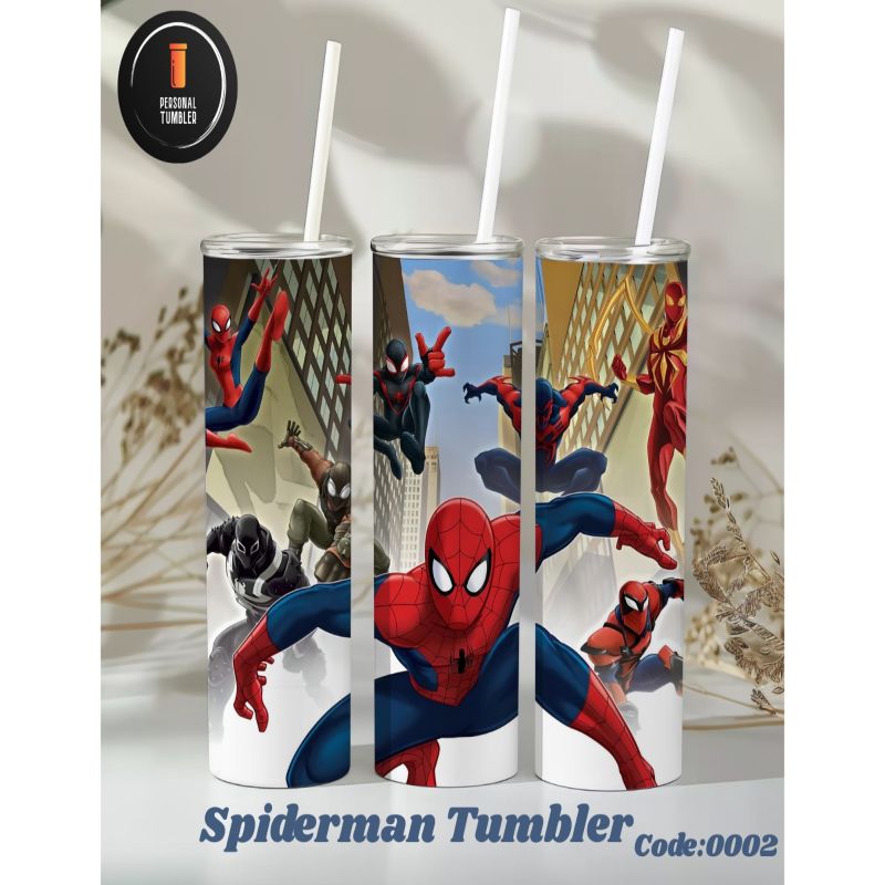 Spiderman Tumbler Stainless Steel 20Oz